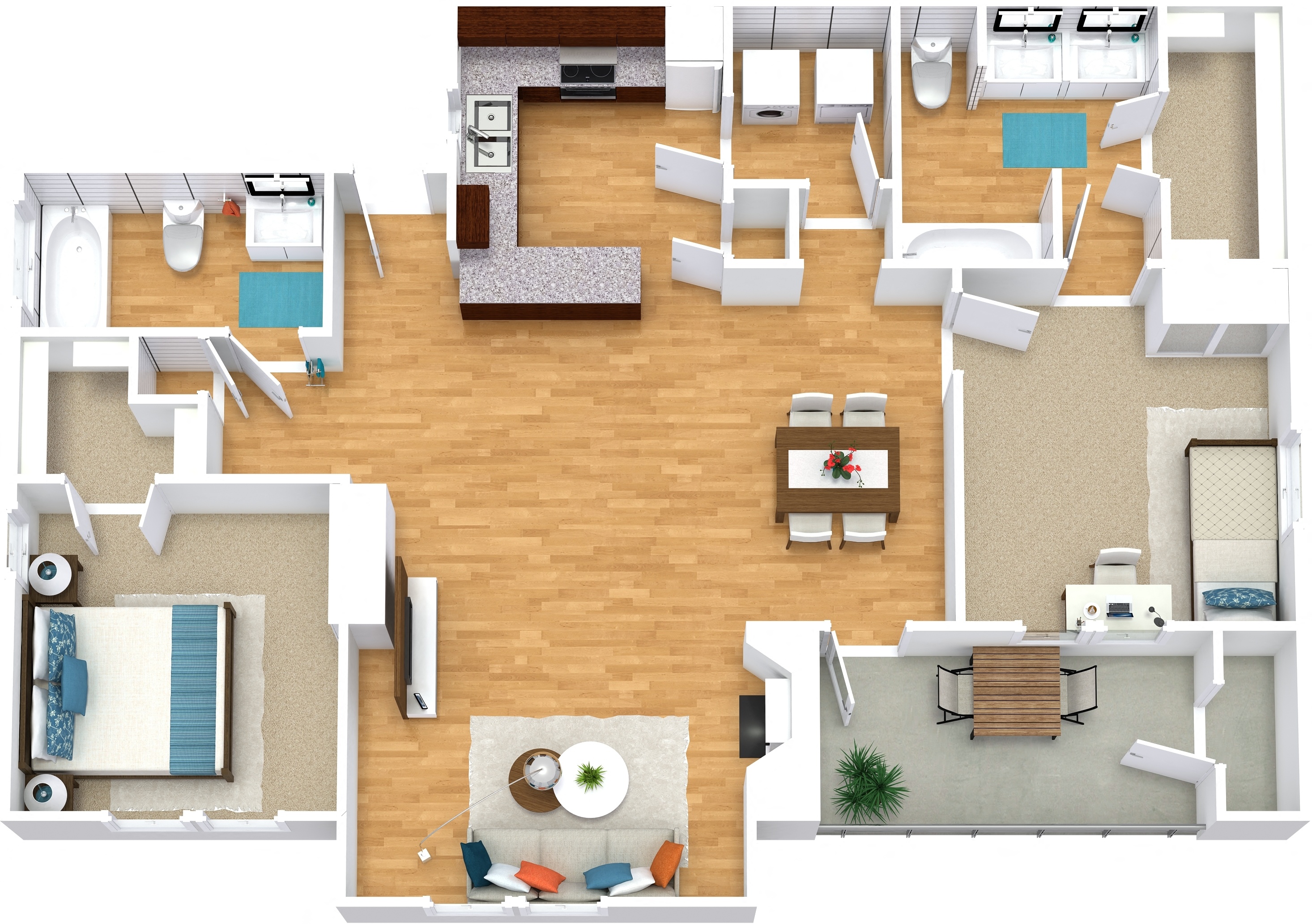 Keystone at Castle Hills Apartments, Carrollton, Texas B5